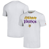 Minnesota Vikings Homage Unisex The NFL ASL Collection by Love Sign American Sign Language T-Shirt | NFL Sale