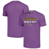 Baltimore Ravens Homage Unisex The NFL ASL Collection by Love Sign American Sign Language T-Shirt | NFL New