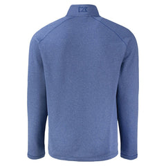 Chicago Cubs Cutter & Buck Peshastin Eco Fleece Recycled Raglan Quarter-Zip Top - MLB Tops
