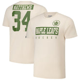 Auston Matthews Toronto Maple Leafs Levelwear 2024 NHL Military Appreciation Richmond Delta Player Name & Number T-Shirt - NHL T-shirts