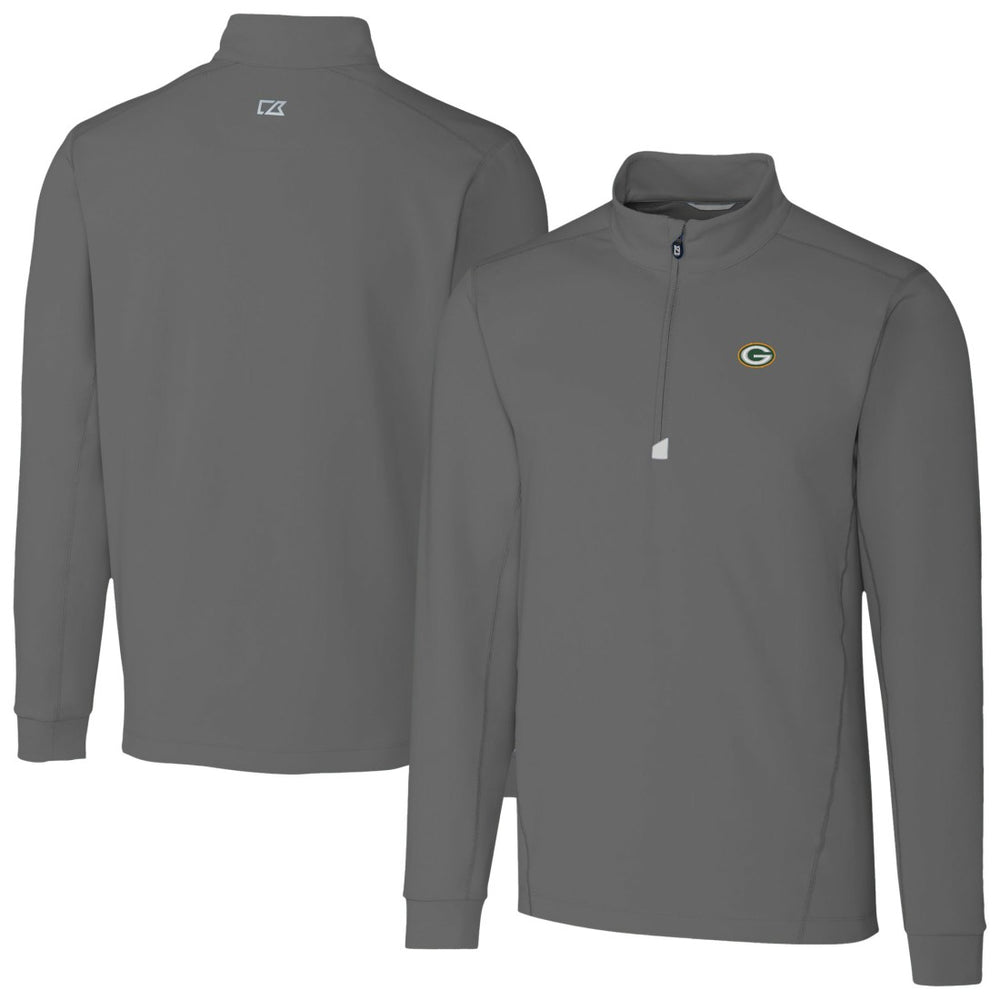 Green Bay Packers Cutter & Buck Traverse Stretch Quarter-Zip Top | NFL Near me