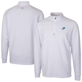 Detroit Lions Cutter & Buck Traverse Stretch Quarter-Zip Top | NFL On sale