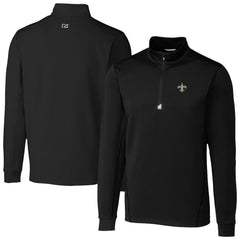 New Orleans Saints Cutter & Buck Traverse Stretch Quarter-Zip Top | NFL Hot