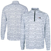 New England Patriots Cutter & Buck Traverse Camo Print Stretch Quarter-Zip Top | NFL Outlet