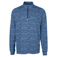 New England Patriots Cutter & Buck Traverse Camo Print Stretch Quarter-Zip Top | NFL Sale