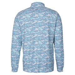 Seattle Seahawks Cutter & Buck Traverse Camo Print Stretch Quarter-Zip Top | NFL Online