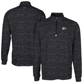 Kansas City Chiefs Cutter & Buck Traverse Camo Print Stretch Quarter-Zip Top | NFL US