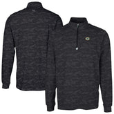Green Bay Packers Cutter & Buck Traverse Camo Print Stretch Quarter-Zip Top | NFL Discount