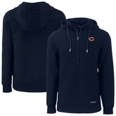 Chicago Bears Cutter & Buck Roam Eco Recycled Half-Zip Hoodie | NFL Discount