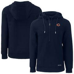 Chicago Bears Cutter & Buck Roam Eco Recycled Half-Zip Hoodie | NFL Discount