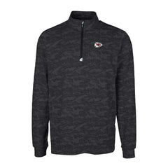 Kansas City Chiefs Cutter & Buck Big & Tall Traverse Eco Camo Tri-Blend DryTec Quarter-Zip Jacket | NFL Near me