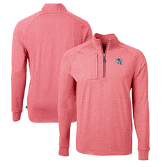 Buffalo Bills Cutter & Buck Big & Tall Adapt Eco Raglan Quarter-Zip Jacket | NFL New