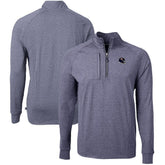 Chicago Bears Cutter & Buck Big & Tall Adapt Eco Raglan Quarter-Zip Jacket | NFL US