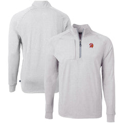 Tampa Bay Buccaneers Cutter & Buck Big & Tall Adapt Eco Raglan Quarter-Zip Jacket | NFL Hot