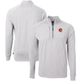 Cincinnati Bengals Cutter & Buck Big & Tall Adapt Eco Raglan Quarter-Zip Jacket | NFL Discount