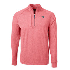 New England Patriots Cutter & Buck Big & Tall Adapt Eco Raglan Quarter-Zip Jacket | NFL New