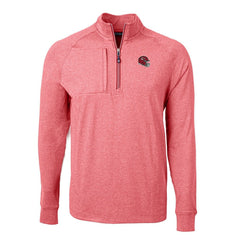Kansas City Chiefs Cutter & Buck Big & Tall Adapt Eco Raglan Quarter-Zip Jacket | NFL On sale