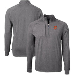 Cincinnati Bengals Cutter & Buck Big & Tall Adapt Eco Raglan Quarter-Zip Jacket | NFL US
