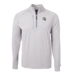 Los Angeles Chargers Cutter & Buck Big & Tall Adapt Eco Raglan Quarter-Zip Jacket | NFL Hot
