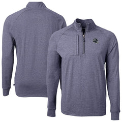 Seattle Seahawks Cutter & Buck Big & Tall Adapt Eco Raglan Quarter-Zip Jacket | NFL New