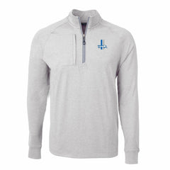 Detroit Lions Cutter & Buck Big & Tall Adapt Eco Raglan Quarter-Zip Jacket | NFL Online