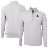 Minnesota Vikings Cutter & Buck Big & Tall Adapt Eco Raglan Quarter-Zip Jacket | NFL Discount