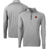 Chicago Bears Cutter & Buck Big & Tall Adapt Eco DryTec Raglan Quarter-Zip Jacket | NFL On sale