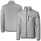 Minnesota Vikings Cutter & Buck Big & Tall Rainier PrimaLoft Eco Insulated Full-Zip Hoodie Puffer Jacket | NFL New