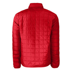 New England Patriots Cutter & Buck Big & Tall Rainier PrimaLoft Eco Insulated Full-Zip Hoodie Puffer Jacket | NFL New