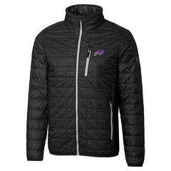 Buffalo Bills Cutter & Buck Big & Tall Rainier PrimaLoft Eco Insulated Full-Zip Hoodie Puffer Jacket | NFL Hot