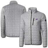 Buffalo Bills Cutter & Buck Big & Tall Rainier PrimaLoft Eco Insulated Full-Zip Hoodie Puffer Jacket | NFL US