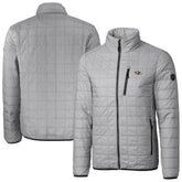 Baltimore Ravens Cutter & Buck Big & Tall Rainier PrimaLoft Eco Insulated Full-Zip Hoodie Puffer Jacket | NFL New