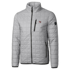 Kansas City Chiefs Cutter & Buck Big & Tall Rainier PrimaLoft Eco Insulated Full-Zip Hoodie Puffer Jacket | NFL Outlet