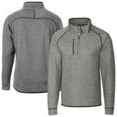 Los Angeles Chargers Cutter & Buck Big & Tall Mainsail Sweater-Knit Raglan Half-Zip Jacket | NFL Discount