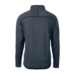 Miami Dolphins Cutter & Buck Big & Tall Mainsail Sweater-Knit Half-Zip Jacket | NFL Outlet