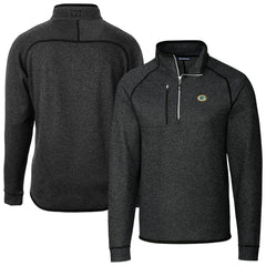 Green Bay Packers Cutter & Buck Big & Tall Mainsail Sweater-Knit Half-Zip Jacket | NFL Sale