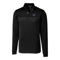 Indianapolis Colts Cutter & Buck Traverse Eco Stripe Tri-Blend DryTec Quarter-Zip Jacket | NFL Near me