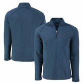 Detroit Lions Cutter & Buck Peshastin Eco Fleece Tri-Blend Raglan Recycled Quarter-Zip Jacket | NFL Near me