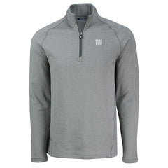 New York Giants Cutter & Buck Peshastin Eco Fleece Tri-Blend Raglan Recycled Quarter-Zip Jacket | NFL Near me