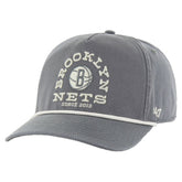 Charcoal 47 Brooklyn Nets Canyon Ranchero Hitch Adjustable Hat | NBA
