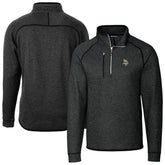 Minnesota Vikings Cutter & Buck Big & Tall Mainsail Sweater-Knit Raglan Half-Zip Jacket | NFL Hot
