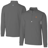 Cincinnati Bengals Cutter & Buck Big & Tall Traverse Stretch Quarter-Zip Top | NFL Discount