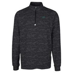 Carolina Panthers Cutter & Buck Big & Tall Traverse Eco Camo Tri-Blend DryTec Quarter-Zip Jacket | NFL On sale