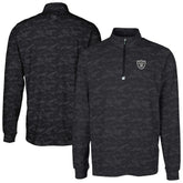 Las Vegas Raiders Cutter & Buck Big & Tall Traverse Eco Camo Tri-Blend DryTec Quarter-Zip Jacket | NFL Near me