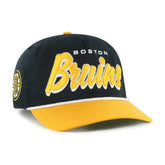Boston Bruins '47 Dropshadow Rope Hitch Adjustable Hat - NHL Hats