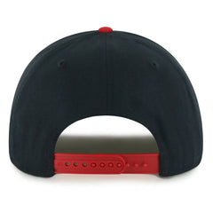Black/Red Chicago Bulls '47 Dropshadow Rope Hitch Adjustable Hat | NBA