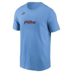 Philadelphia Phillies Nike Cooperstown Collection Wordmark T-Shirt - MLB T-shirts