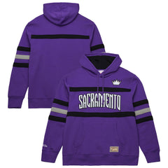 Purple Sacramento Kings Hardwood Classics Nights Head Coach Pullover Hoodie | NBA