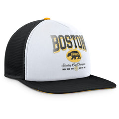 Boston Bruins Fanatics Decades Collection Foam Front Snapback Hat - NHL Hats