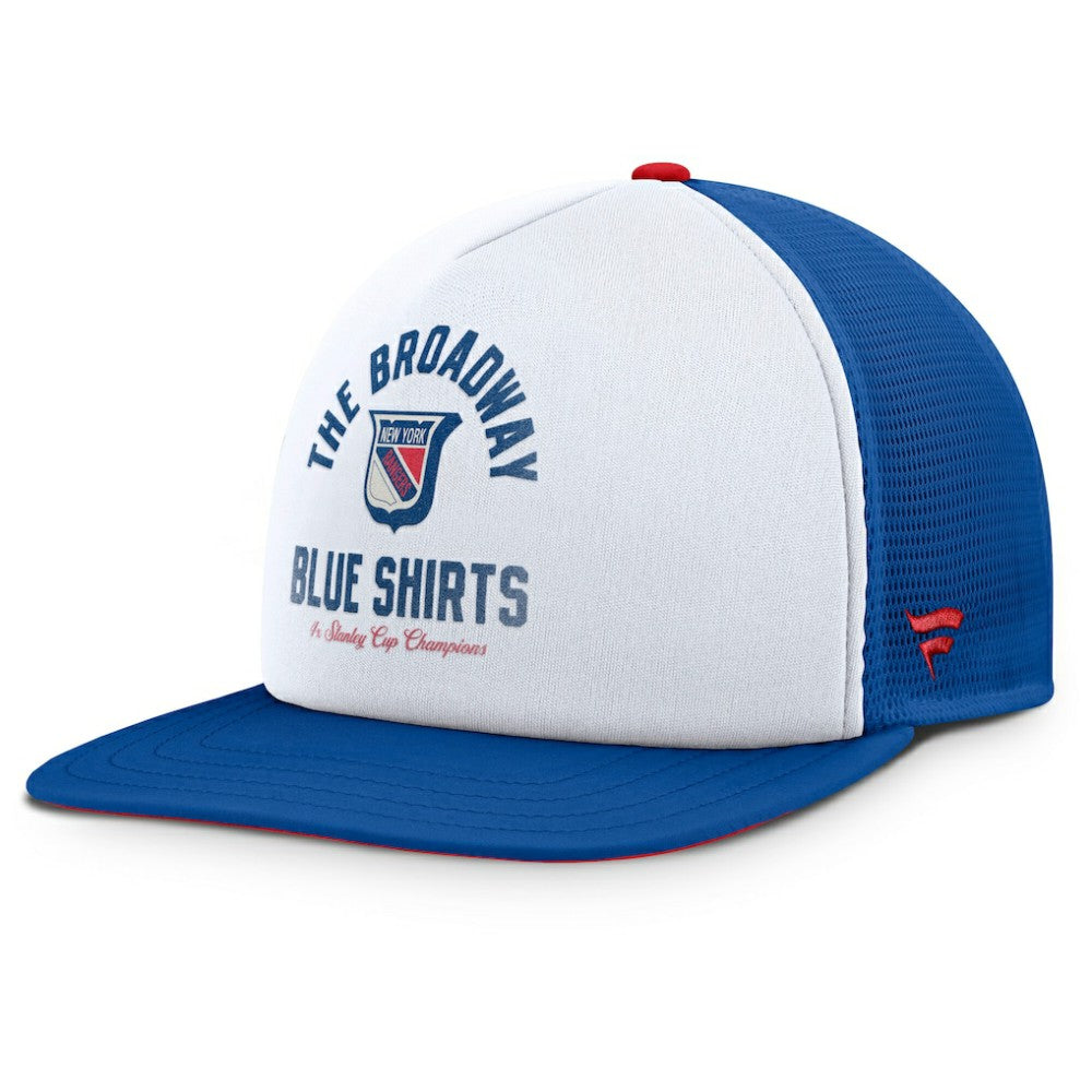 New York Rangers Fanatics Decades Collection Foam Front Snapback Hat - NHL Hats